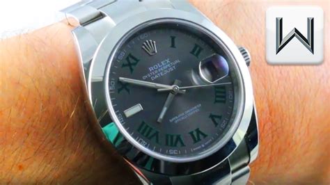 rolex 126300 wimbledon dial review